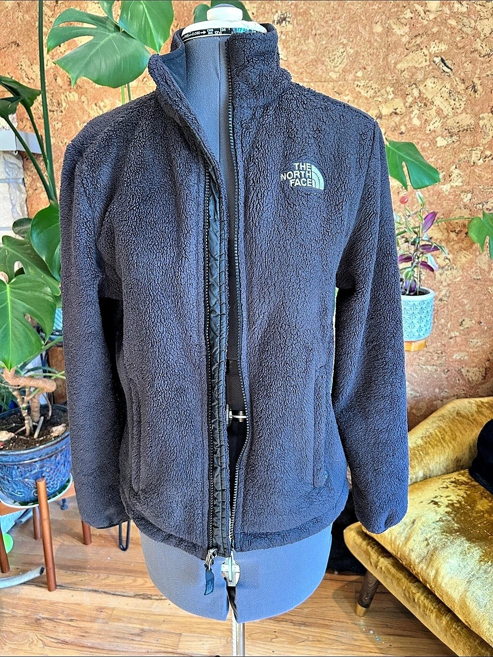 The North Face Women'Small Osito 2 Fleece Jacket Black Small